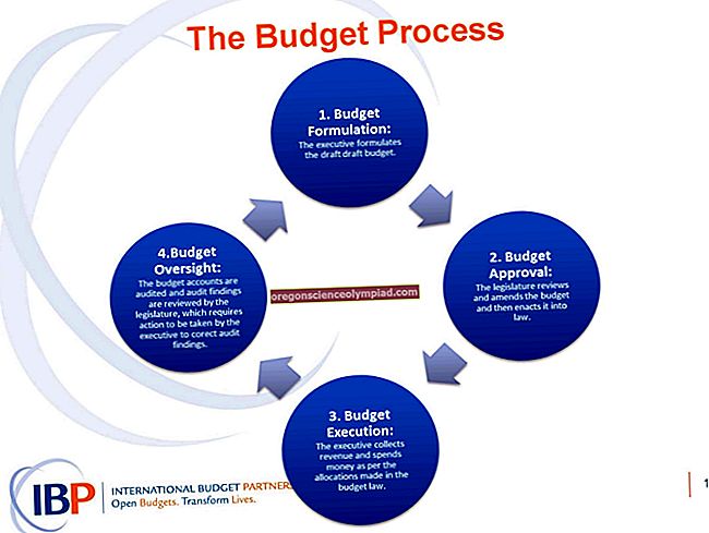 Postup sestavování rozpočtu